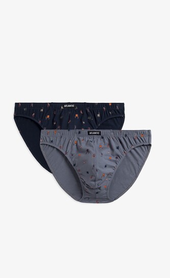 Slipy Atlantic 2MP-003 A'2 S-2XL szary-granatowy XXL