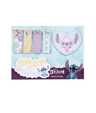 Samolepící bločky - Stitch zelené