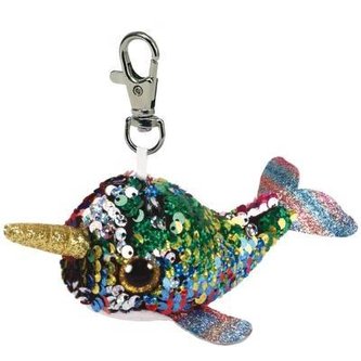 Beanie Boos Calypso - Cekinowy Narwal brelok