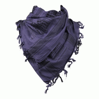 Šátek Fosco Scarf - šedý-černý