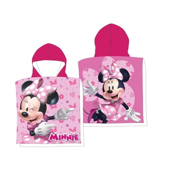 FAST DRY PONCHO 50X100 CM MINNIE MIN36-5184 MICROFIBER