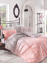 POŚCIEL KPL. VALENTINI VIZION ŁOSOŚ 160X200+2X70X80 SAT.BAW