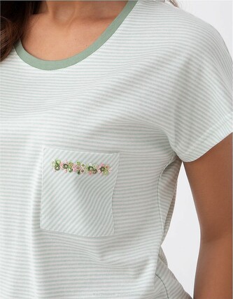 Koszula Luna 203 kr/r M-2XL damska zielony L