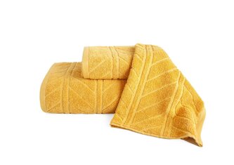 RĘCZNIK RELIEF 50X90 ŻÓŁTY BAW. 500G.