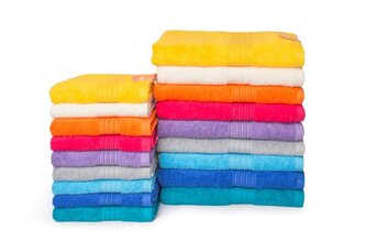 RĘCZNIK LINTEO 50x90CM NIEBIESKI FROTTE 500G/M2