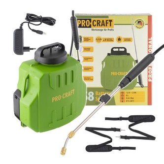 Aku postřikovač Procraft AS8 | AS8