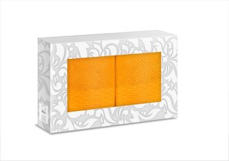 RĘCZNIK KPL. BOLERO 2 SZT/2x50X90/ FROTTE POMARAŃCZOWY 500G.