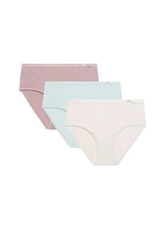 Figi Atlantic 3CLP-004 Classic A'3 M-2XL miętowy-ecru-rose XL