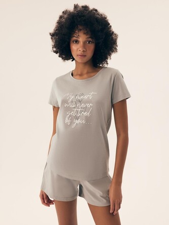 Piżama Henderson Ladies 42660 Naturaleza kr/r S-2XL pale green M