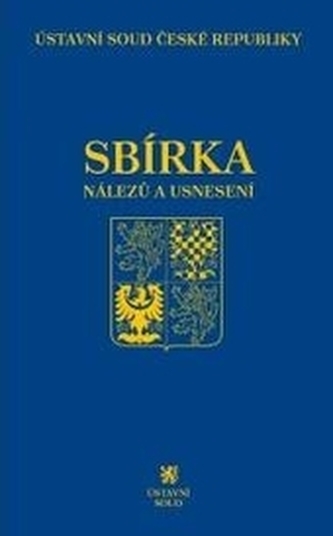 Sbírka nálezů a usnesení ÚS ČR, svazek 76 (vč. CD) Sbírka nálezů a usnesení ÚS ČR, svazek 76 (vč. CD)