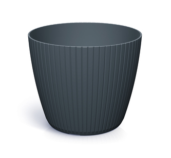 Květináč LAMIA 29,5 cm - barva: antracit