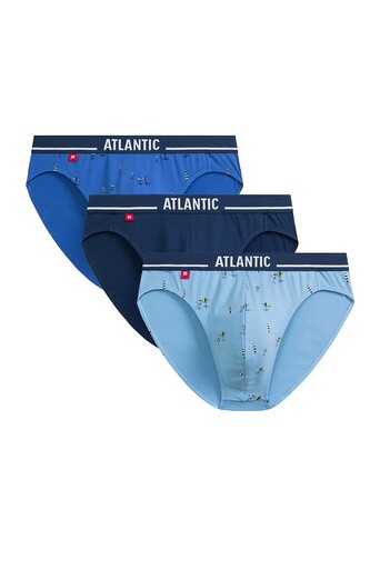 Slipy Atlantic 3MP-196 A'3 S-2XL niebieski L