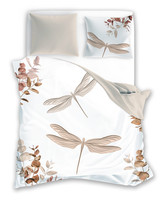 POŚCIEL KPL.NATURAL BOHO 005 220X200+2x70X80 BAW.