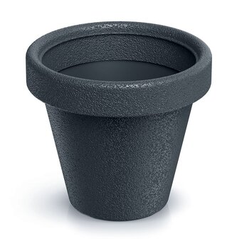 Květináč ORIGINA 33,8 cm - barva: antracit
