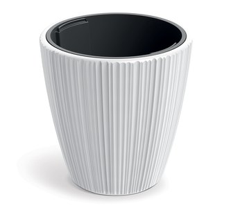 Květináč ORO 34,9 cm - barva: bílá