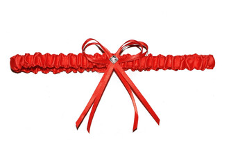 Podwiązka Julimex PW 42 Berlin czerwony uniwersalny