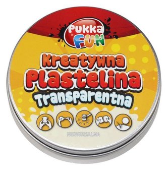 Kreatywna plastelina - Transparentna