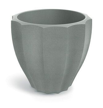 Květináč RONA ROUNDE 40 cm - barva: betonová šedá