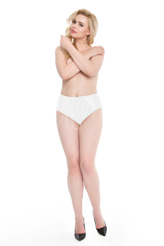 Figi Julimex Pearl Panty S-3XL biały XL