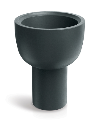 Květináč MOLTA VESSEL 40 cm - barva: grafit