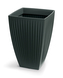 Květináč LATIA SQUARE HIGH 40 cm - barva: antracit