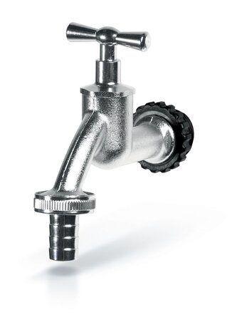 Kohoutek k sudu na dešťovou vodu TAP - barva: stříbrná