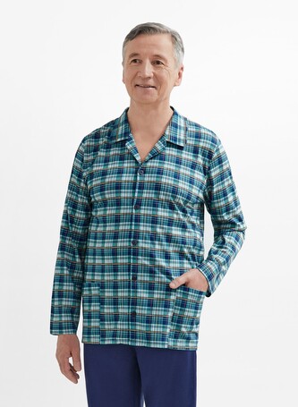 Piżama Martel Antoni 403 dł/r M-2XL męska rozpinana zielony M