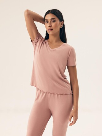 Piżama Henderson Ladies 42680 Noves kr/r S-2XL sand XL