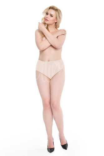Figi Julimex Pearl Panty S-3XL beżowy XXL