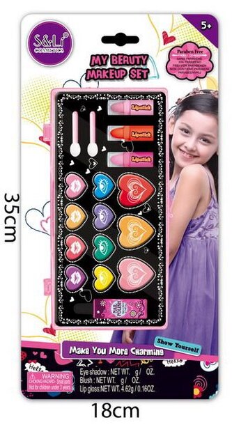 Kosmetika nehty set v krabičce 35 cm