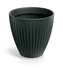 Květináč LATIA ROUND MIDL 48 cm - barva: antracit