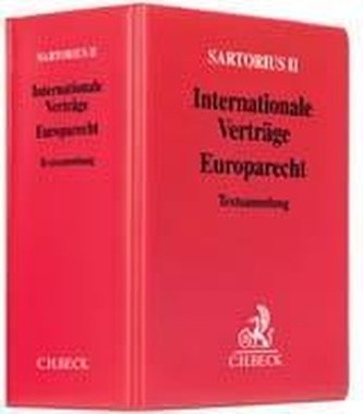 Verfassungs- und Verwaltungsgesetze 2. Internationale Verträge, Europarecht (ohne Fortsetzungsnotierung). Inkl. 65. Ergänzungsli