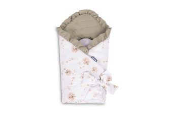 ROŻEK MUŚLINOWY DMUCHAWCE BEŻOWE 75x75