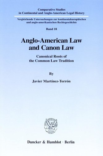 Anglo-American Law and Canon Law.