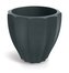 Květináč RONA ROUNDE 40 cm - barva: grafit