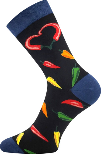 Lonka® ponožky Devive papričky 43-46 (29-31) 3 páry