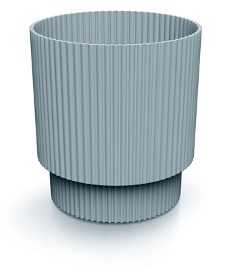 Květináč MILLY 19,5 cm - barva: světlá šedá