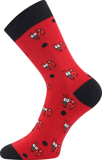 Lonka® ponožky Devive berušky 39-42 (26-28) 3 páry