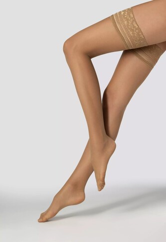 Pończochy Mona Felice 15 den 1-6 daino/odc.beżowego 3/4-M/L