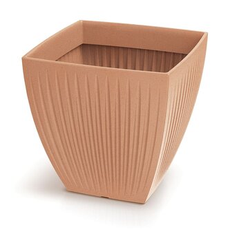 Květináč LATIA SQUARE MIDL 48 cm - barva: terakota