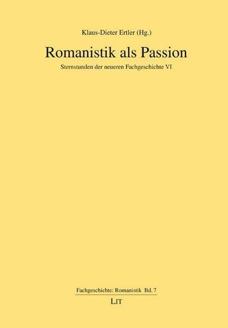 Romanistik als Passion