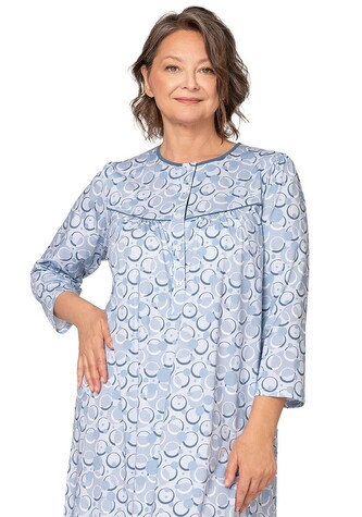 Koszula Martel Bogna II 204 dł/r M-2XL niebieski M