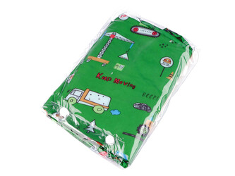 Dětská pláštěnka s obrázky - 1 ks - 75 (110) zelená