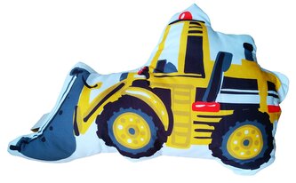 Polštářek BAGR tvarovaný bílý