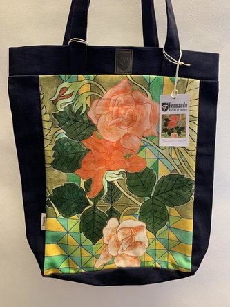 Torba na zakupy - Róże