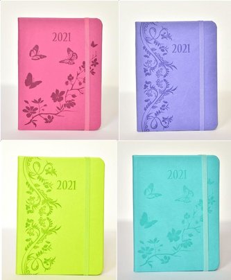 Kalendarz 2021 Tygodniowy A6 Viviella MIX