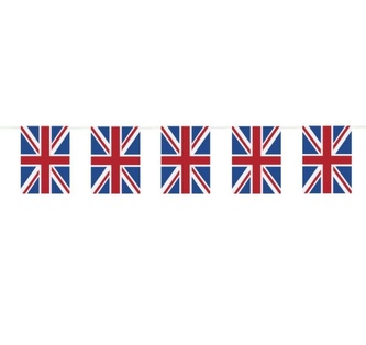 Vlaječková girlanda Britská vlajka 10 m
