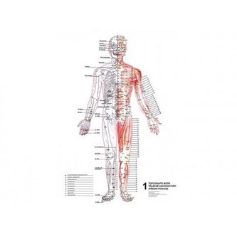 Mapa - Topografie aku bodů 1,2,3