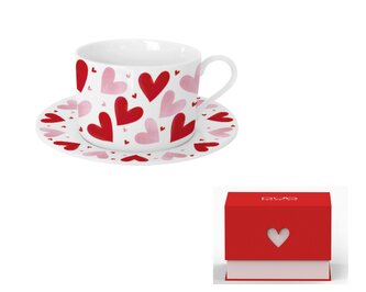 Filiżanka ze spodkiem LOVE 2