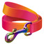WAUDOG vodítko nylon Gradient oranžovo-růžové (L-XXL/122cm/2,5cm)